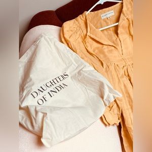 Daughters of India Dress Marigold Small Midi New